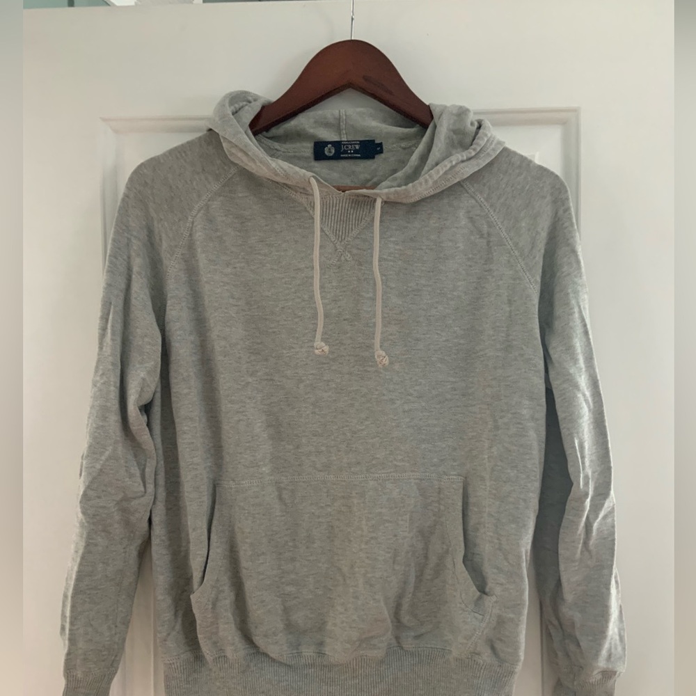 Jcrew gray cotton sweatshirt